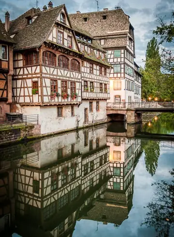 La Petite France à Strasbourg, photo originale du site